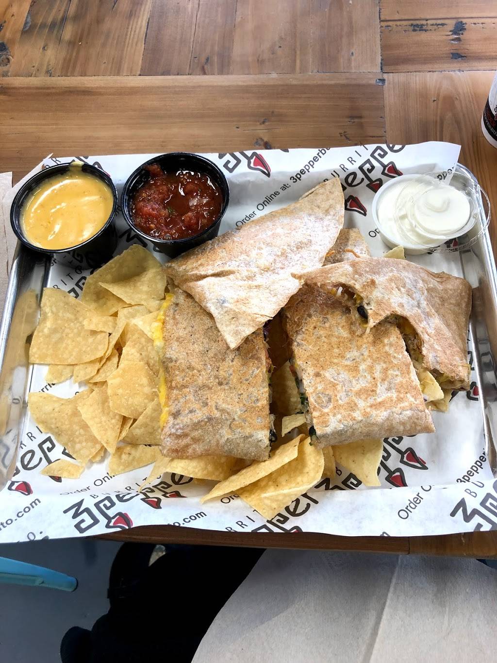 3 Pepper Burrito Co. | restaurant | 14 N Lemon Ave, Sarasota, FL 34236, USA | 9418666142 OR +1 941-866-6142