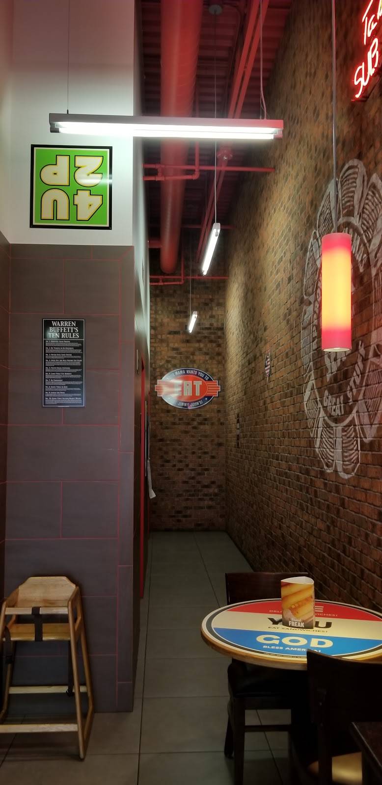 Jimmy Johns | meal delivery | 9641 N Milwaukee Ave, Niles, IL 60714, USA | 8472577615 OR +1 847-257-7615