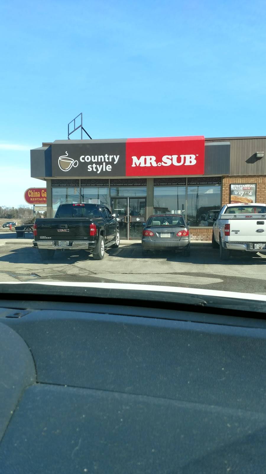 Mr. Sub/Country Style | restaurant | 396 Holland St W, Bradford, ON L3Z 1J3, Canada | 9057752928 OR +1 905-775-2928