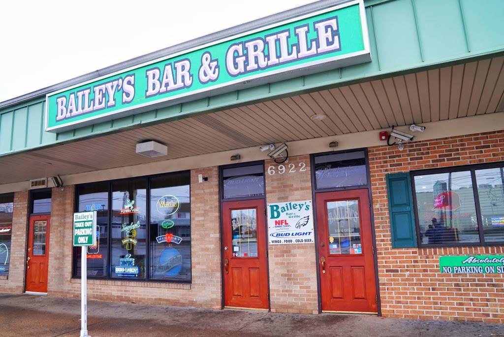 Baileys Bar & Grille | restaurant | 6922 Bristol Emilie Rd, Levittown, PA 19057, USA | 2159467991 OR +1 215-946-7991