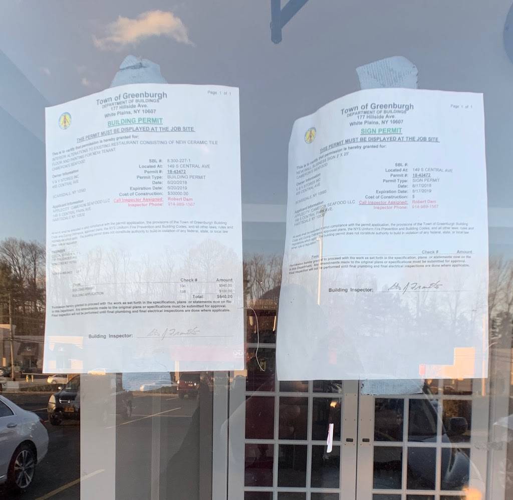 APPLECITY CAMERON SEAFOOD LLC | restaurant | 149 S Central Park Ave, Hartsdale, NY 10530, USA | 9146810004 OR +1 914-681-0004