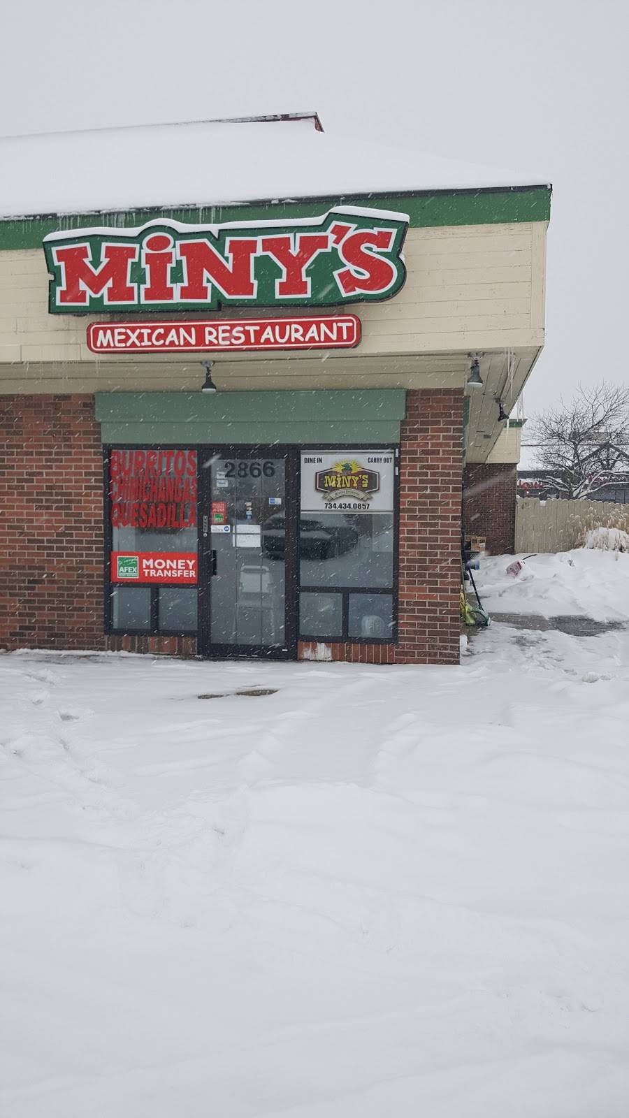 Minys Mexican Restaurant | restaurant | 2866 Washtenaw Ave, Ypsilanti, MI 48197, USA | 7344340857 OR +1 734-434-0857