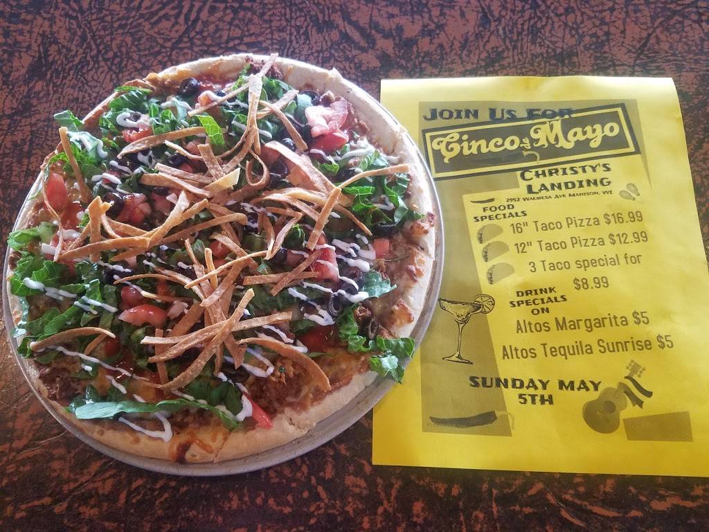 Christys Landing | restaurant | 2952 Waubesa Ave, Madison, WI 53711, USA | 6082225391 OR +1 608-222-5391