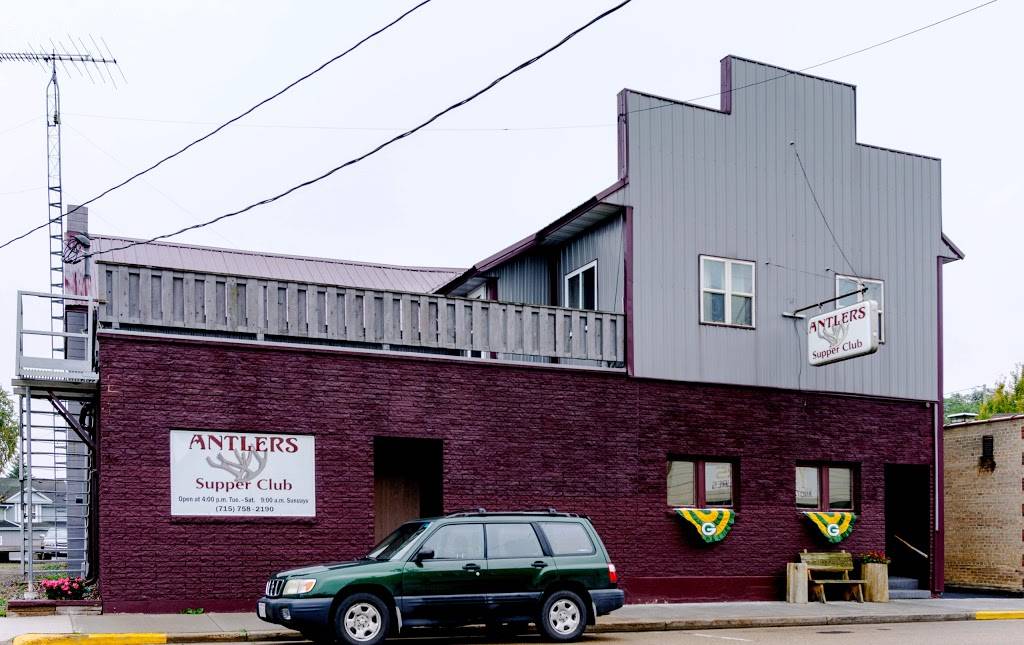 Antlers Supper Club | restaurant | 120 E Green Bay St, Bonduel, WI 54107, USA | 7157582190 OR +1 715-758-2190