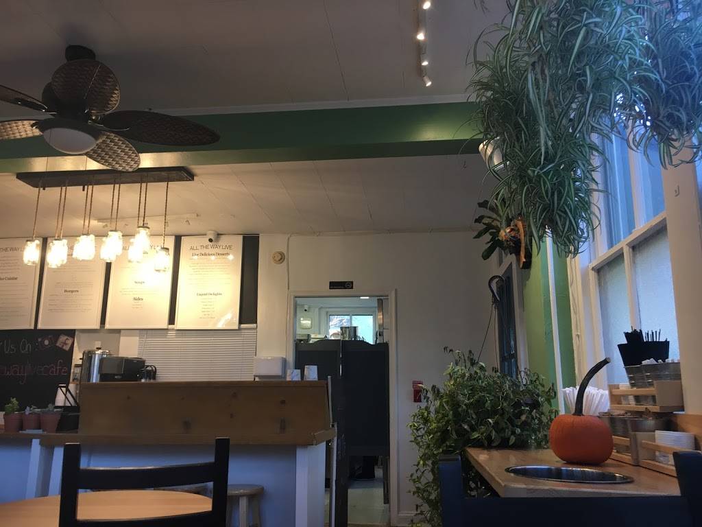 All The Way Live Cafe Chestnut Hill | restaurant | 8419 Germantown Ave, Philadelphia, PA 19118, USA | 2152422250 OR +1 215-242-2250