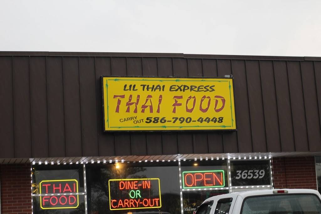 Lil Thai Express | restaurant | 36539 S Gratiot Ave, Clinton Twp, MI 48035, USA | 5867904448 OR +1 586-790-4448
