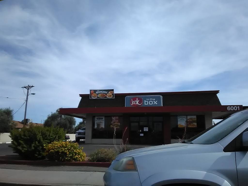 Jack in the Box | restaurant | 6001 W Thomas Rd, Phoenix, AZ 85033, USA | 6232471746 OR +1 623-247-1746