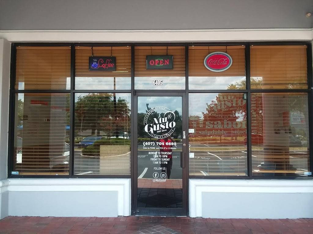 A Tu Gusto | restaurant | 6405 Raleigh St, Orlando, FL 32835, USA | 4077046695 OR +1 407-704-6695