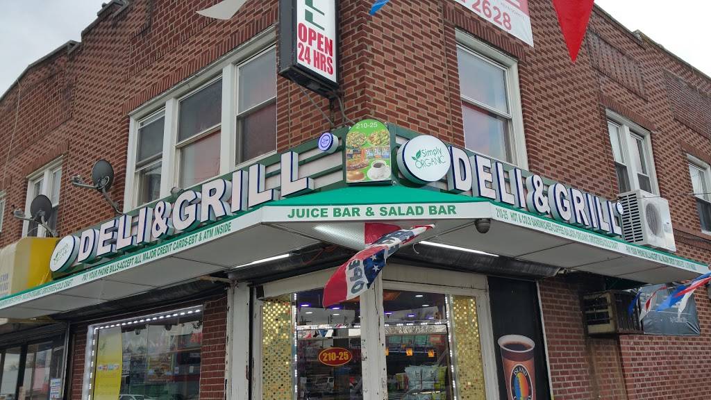 Simply Organic - Deli & Grill | restaurant | 210-25 Jamaica Ave, Queens Village, NY 11428, USA | 7186756395 OR +1 718-675-6395