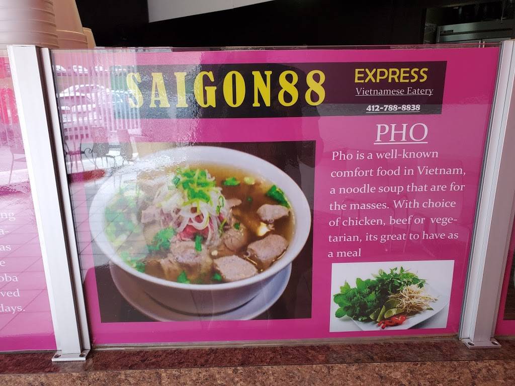 Saigon88 Express | restaurant | 5500 Steubenville Pike, McKees Rocks, PA 15136, USA | 4127888838 OR +1 412-788-8838