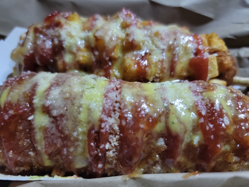 CrunCheese Korean Hot Dog- Blue Diamond | restaurant | 7815 Blue Diamond Rd #101, Las Vegas, NV 89178, USA | 7022721619 OR +1 702-272-1619