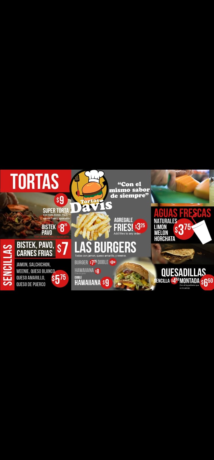 Tortas Davis | restaurant | El Dorado Plaza, Edgemere Blvd, El Paso, TX 79938, USA | 9152243774 OR +1 915-224-3774