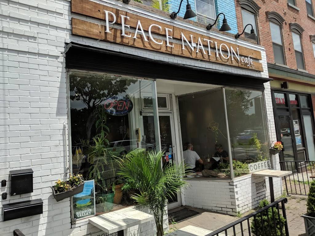 Peace Nation café | restaurant | 636 Broadway, Kingston, NY 12401, USA | 8455142561 OR +1 845-514-2561
