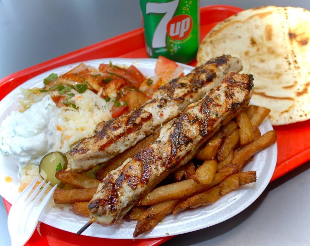 La Ligne Rouge - Gyros - Souvlaki - Doner Kebab - Subs - Burgers | restaurant | 414 Rue Jean-Talon, Montréal, QC H2R 1T5, Canada | 5142772222 OR +1 514-277-2222