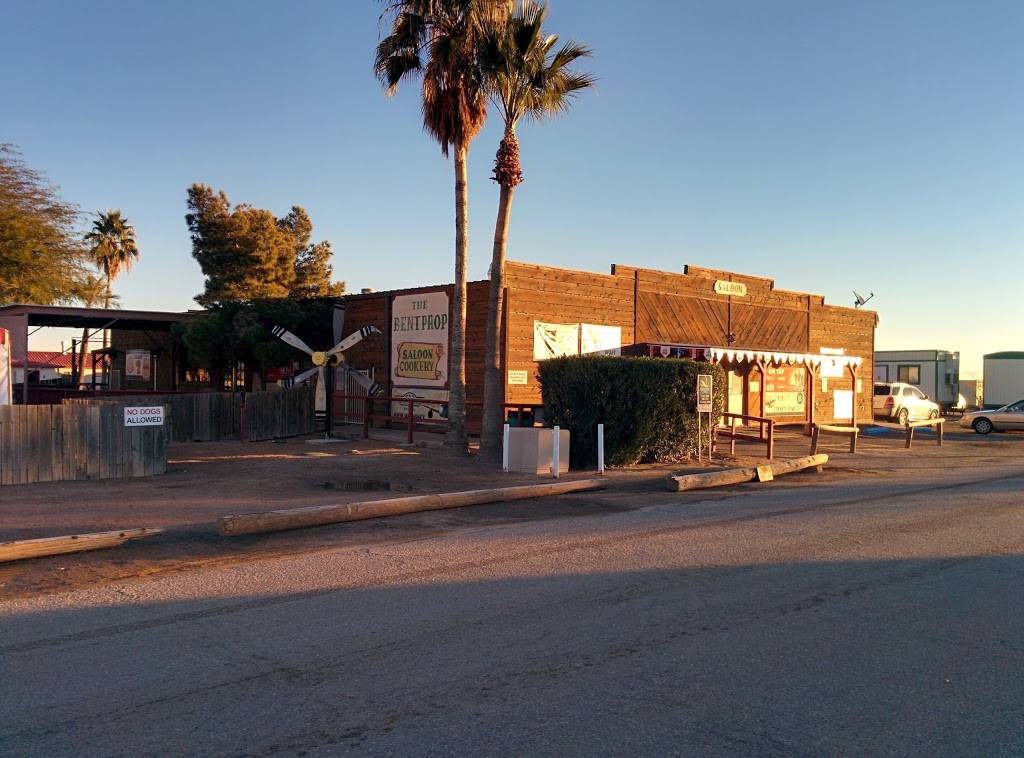 Bent Prop Saloon & Cookery | restaurant | 4828 N Taylor St, Eloy, AZ 85131, USA | 5204669268 OR +1 520-466-9268