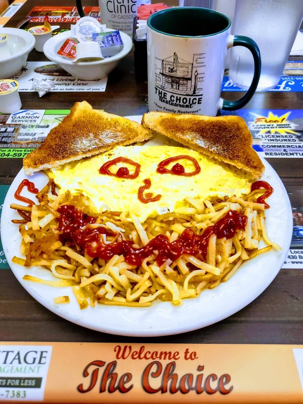 The Choice | restaurant | 531 Broad St, Gadsden, AL 35901, USA | 2565469055 OR +1 256-546-9055