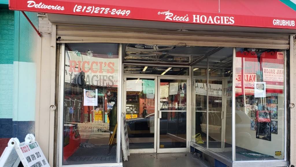 Riccis Hoagies Germantown Avenue | restaurant | 2613 Germantown Ave, Philadelphia, PA 19133, USA | 2152782449 OR +1 215-278-2449