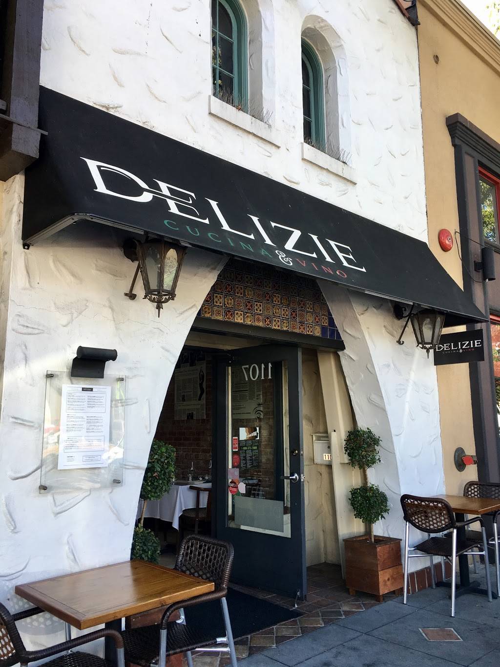 Delizie | restaurant | 1107 San Carlos Ave, San Carlos, CA 94070, USA | 6504861539 OR +1 650-486-1539