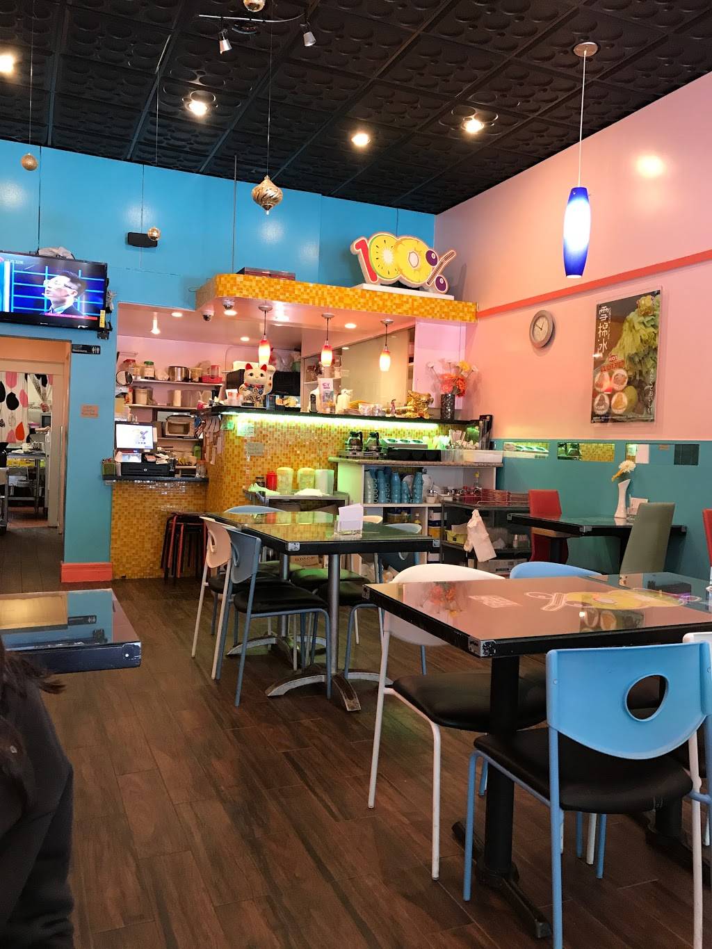 100% Sweet Cafe | restaurant | 2512 Clement St, San Francisco, CA 94121, USA | 4152211628 OR +1 415-221-1628