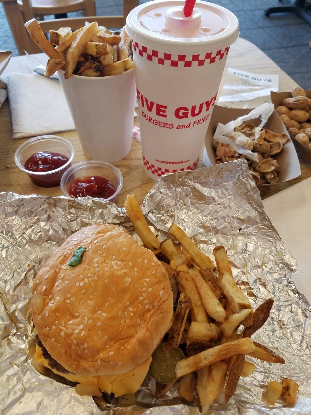 Five Guys | meal takeaway | 1150 N Fry Rd, Houston, TX 77084, USA | 2816476555 OR +1 281-647-6555