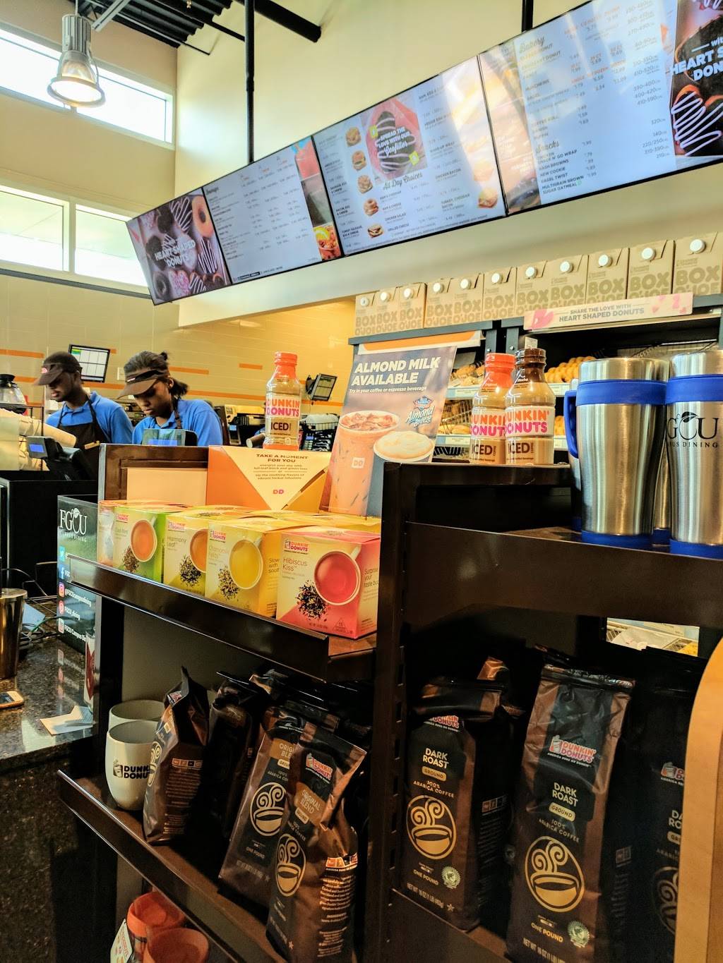 Dunkin | bakery | 10501 FGCU Blvd S, Fort Myers, FL 33965, USA | 2397454338 OR +1 239-745-4338