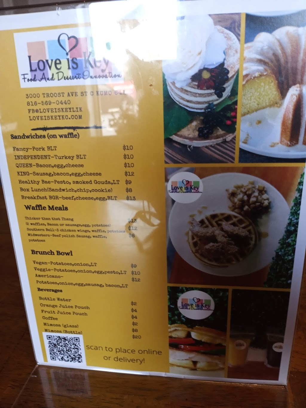 Love Is Key Food And Dessert Innovation | restaurant | 3000 Troost Ave, Kansas City, MO 64109, USA | 8165690440 OR +1 816-569-0440