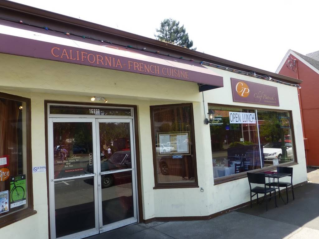 Chef Patricks | restaurant | 16337 Main St, Guerneville, CA 95446, USA | 7078699161 OR +1 707-869-9161