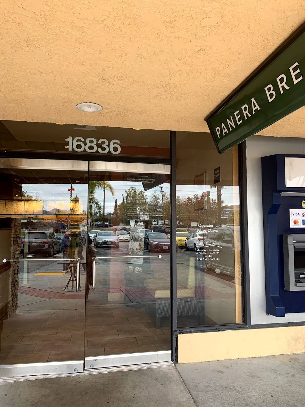 Panera Bread | cafe | 16836 W Devonshire St, Granada Hills, CA 91344, USA | 8189000646 OR +1 818-900-0646