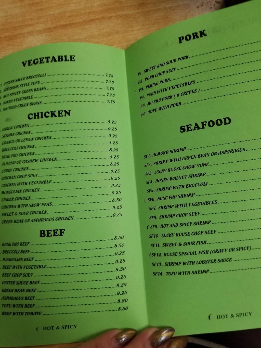 Lucky House Restaurant | restaurant | 2730 Patterson Rd, Riverbank, CA 95367, USA | 2098696154 OR +1 209-869-6154