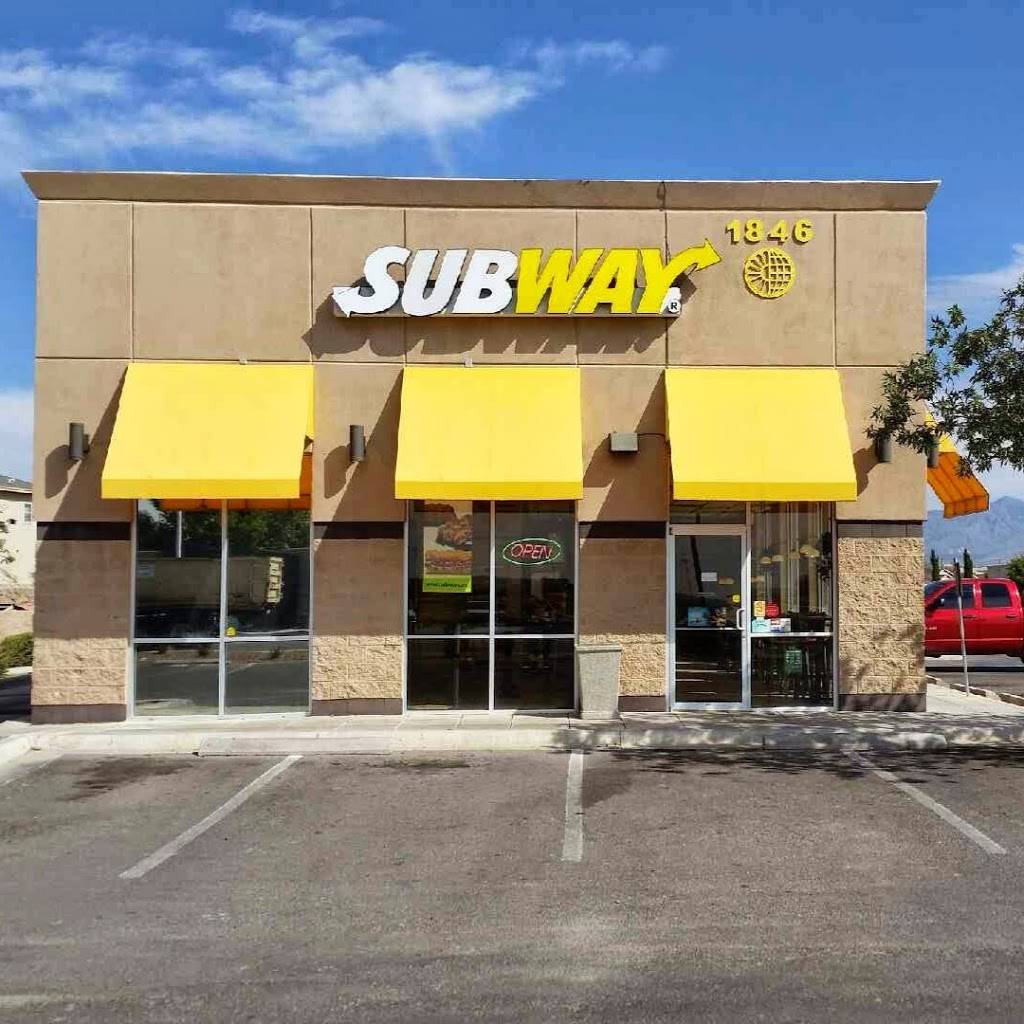 Subway | meal takeaway | At McClure, 1846 N Valley Dr Building B, Las Cruces, NM 88007, USA | 5756479225 OR +1 575-647-9225