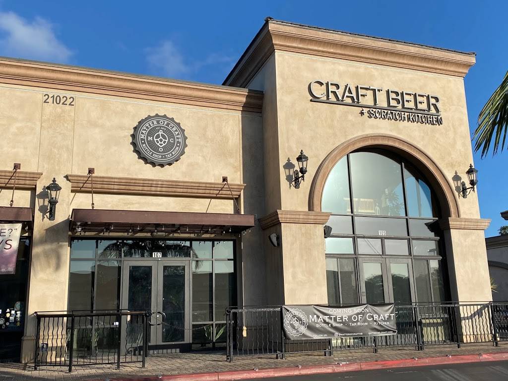 Matter of Craft Bottle Shop, Tap Room & Scratch Kitchen | restaurant | 21022 Beach Blvd #105, Huntington Beach, CA 92648, USA | 7145879002 OR +1 714-587-9002