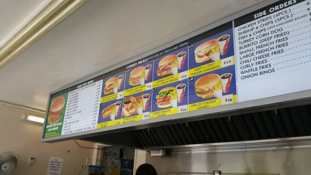 Original Red Onion | meal takeaway | 4783 Appian Way, El Sobrante, CA 94803, USA | 5109644278 OR +1 510-964-4278