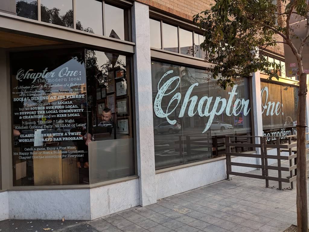 Chapter One: the modern local | restaurant | 227 N Broadway, Santa Ana, CA 92701, USA | 7143522225 OR +1 714-352-2225