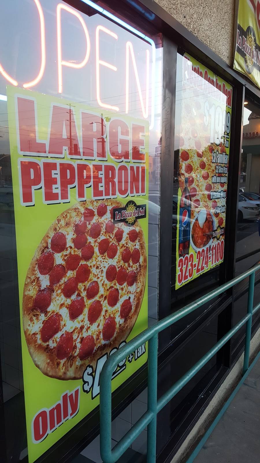 La Pizza Del Sol | meal takeaway | 1883 Daly St #105, Los Angeles, CA 90031, USA | 3232241100 OR +1 323-224-1100