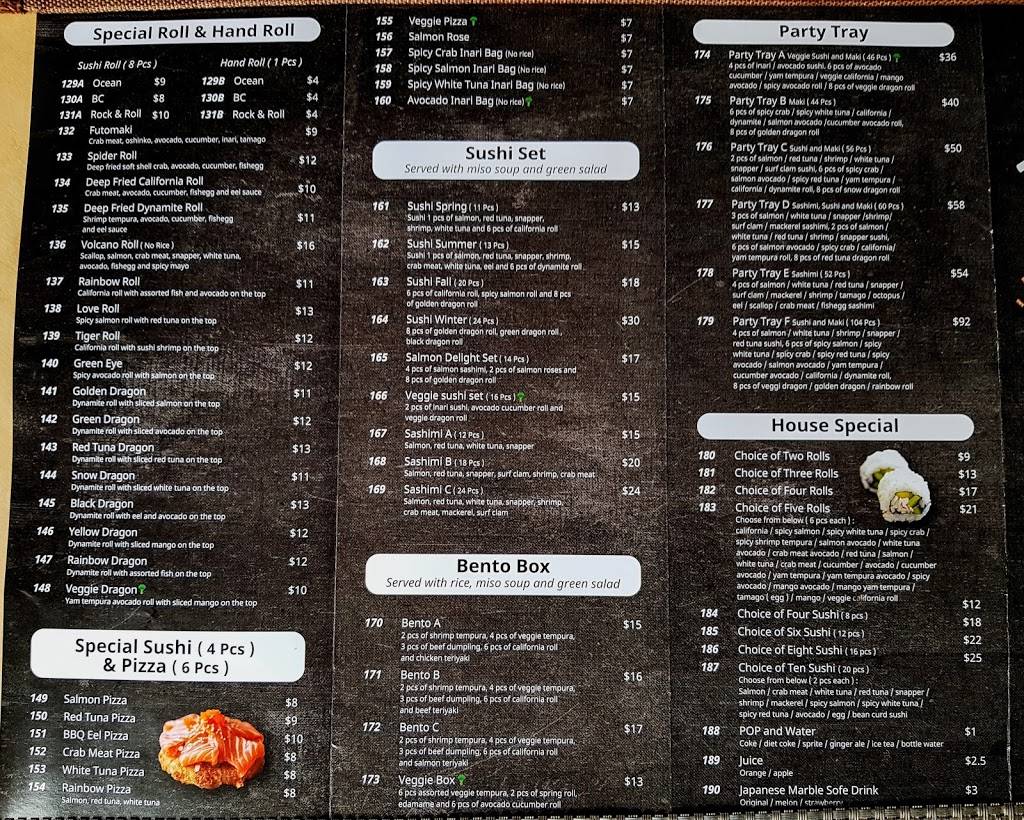 Gordon Sushi House | restaurant | 1219 Gordon St, Guelph, ON N1L 1H2, Canada | 5197802222 OR +1 519-780-2222