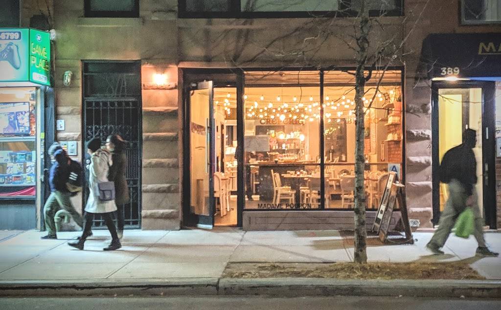 Madame Poupon | restaurant | 387A Nostrand Ave, Brooklyn, NY 11216, USA | 7189287472 OR +1 718-928-7472