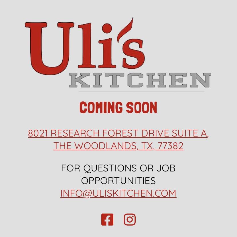 Ulis Kitchen | restaurant | 8021 Research Forest Dr, The Woodlands, TX 77382, USA | 2813234853 OR +1 281-323-4853