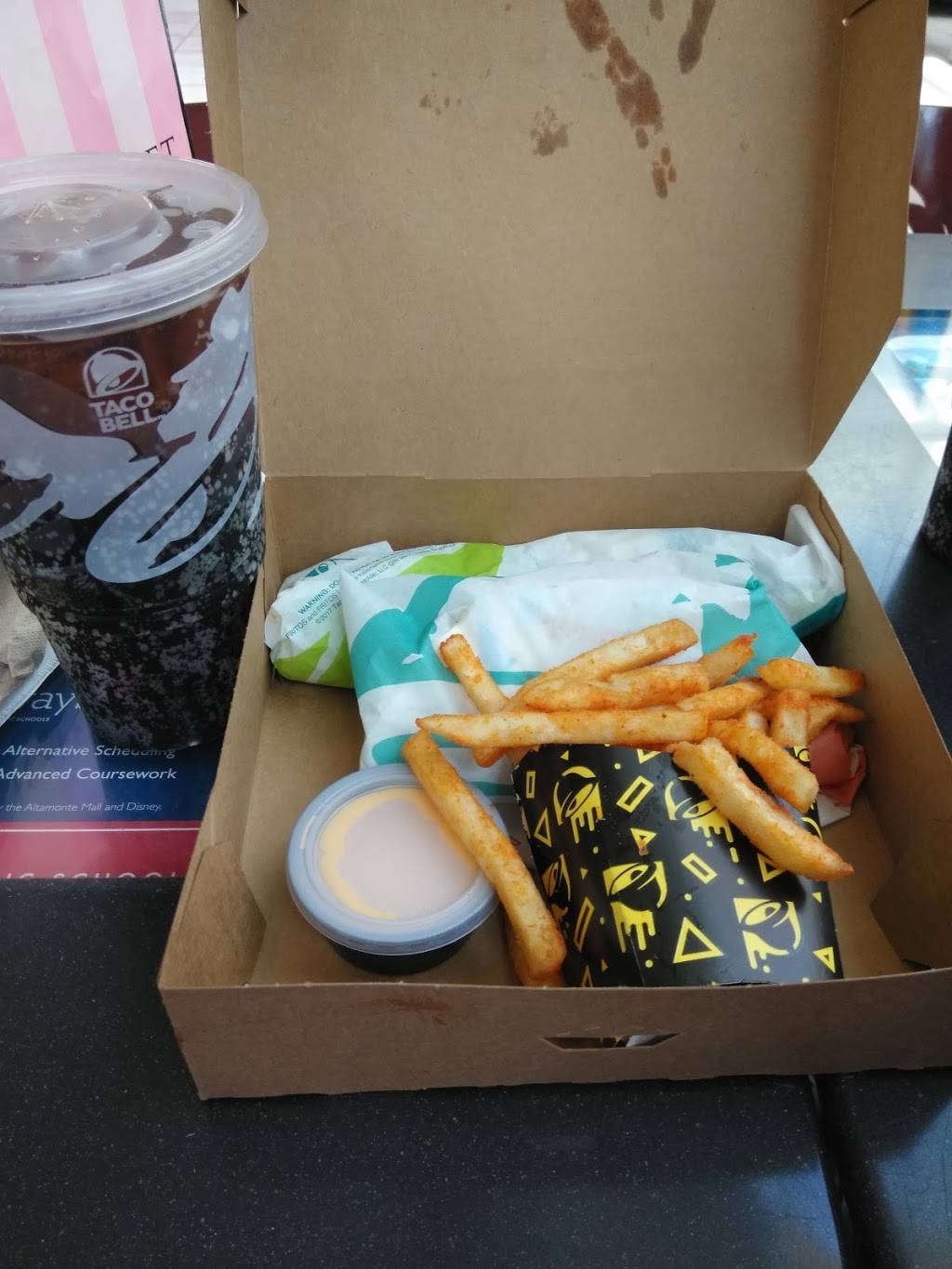 Taco Bell | restaurant | 451 E Altamonte Dr, Altamonte Springs, FL 32701, USA | 4078315772 OR +1 407-831-5772