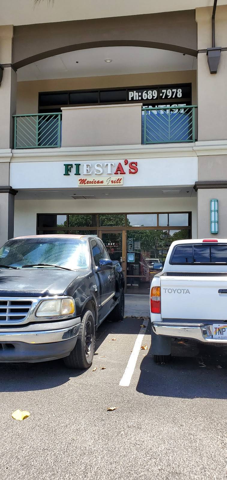 Fiestas Mexican Grill | restaurant | 91-1001 Kaimalie St, Ewa Beach, HI 96706, USA | 8086899925 OR +1 808-689-9925