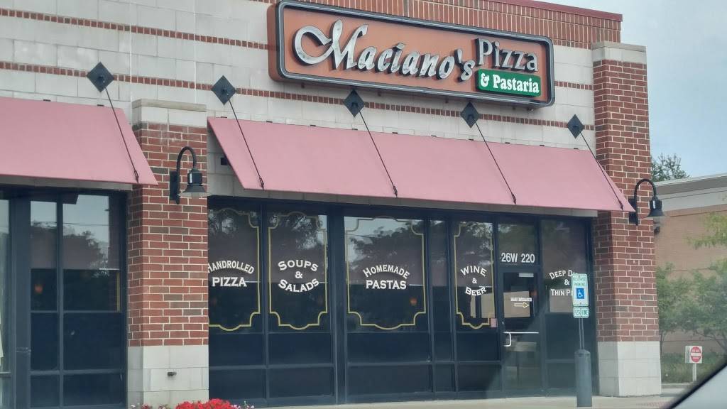 Macianos Pizza & Pastaria | meal delivery | 26W220 Geneva Rd, Carol Stream, IL 60188, USA | 6309339113 OR +1 630-933-9113