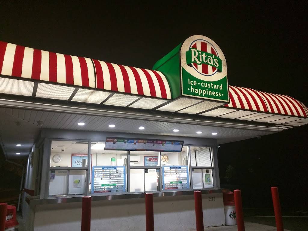 Ritas Italian Ice & Frozen Custard | restaurant | 220 N Providence Rd, Media, PA 19063, USA | 6105662283 OR +1 610-566-2283