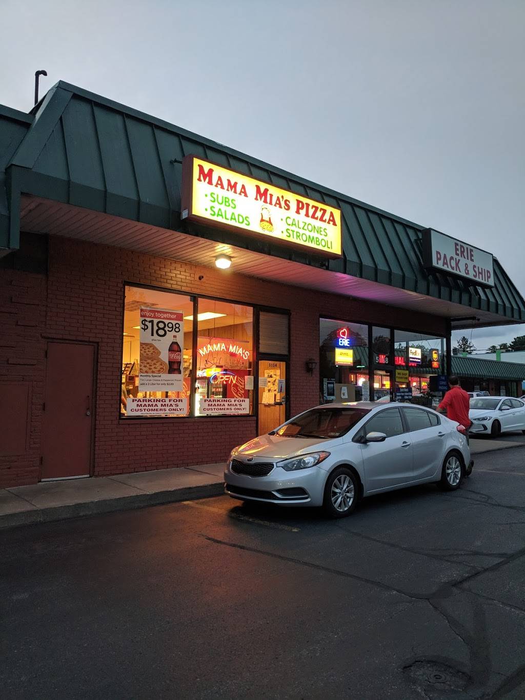 Mama Mias Pizzeria | restaurant | 5154 Peach St, Erie, PA 16509, USA | 8148643718 OR +1 814-864-3718