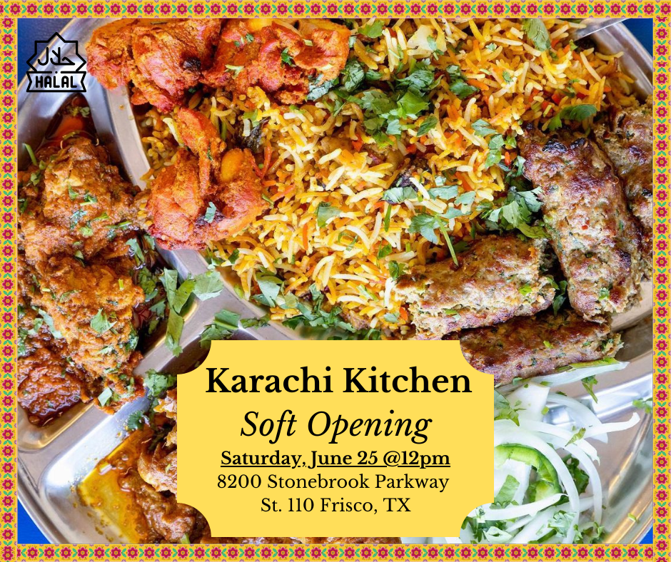Karachi Kitchen | restaurant | 8200 Stonebrook Pkwy Suite 110, Frisco, TX 75034, USA | 2143089254 OR +1 214-308-9254