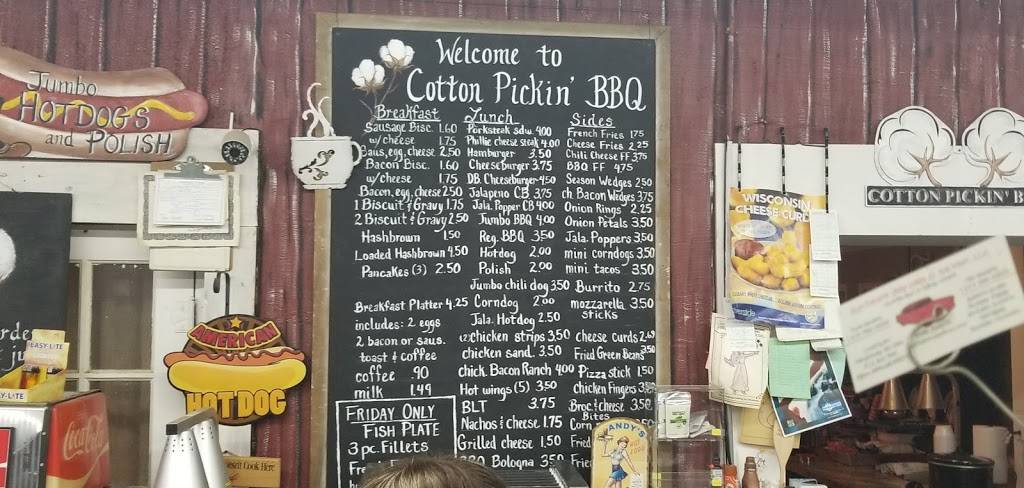 Cotten Pickin Restaurant | restaurant | US-62, Risco, MO 63874, USA | 8703019866 OR +1 870-301-9866