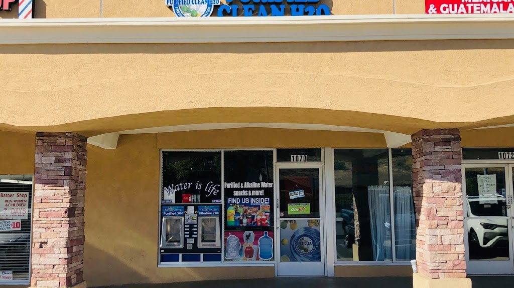 Purified Clean H2O #2 | meal takeaway | 1070 E Vista Way, Vista, CA 92084, USA | 7606596484 OR +1 760-659-6484
