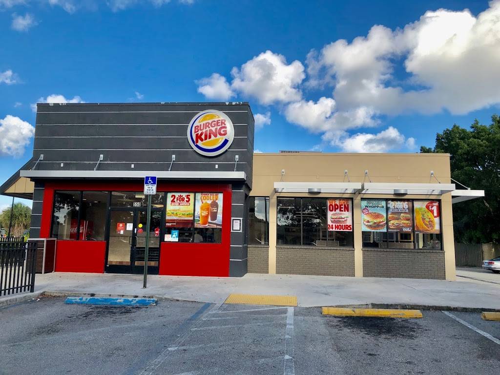 Burger King | restaurant | 550 N State Rd 7, Margate, FL 33063, USA | 9546631760 OR +1 954-663-1760