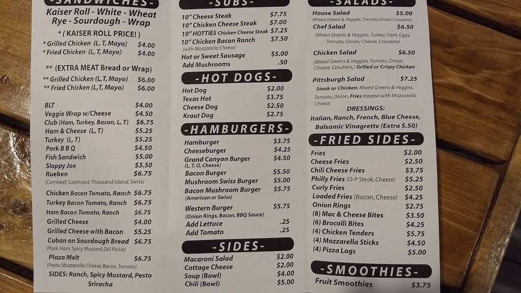 hotties hot off the grill | restaurant | 90 Plaza Ln, Wellsboro, PA 16901, USA | 5707244688 OR +1 570-724-4688