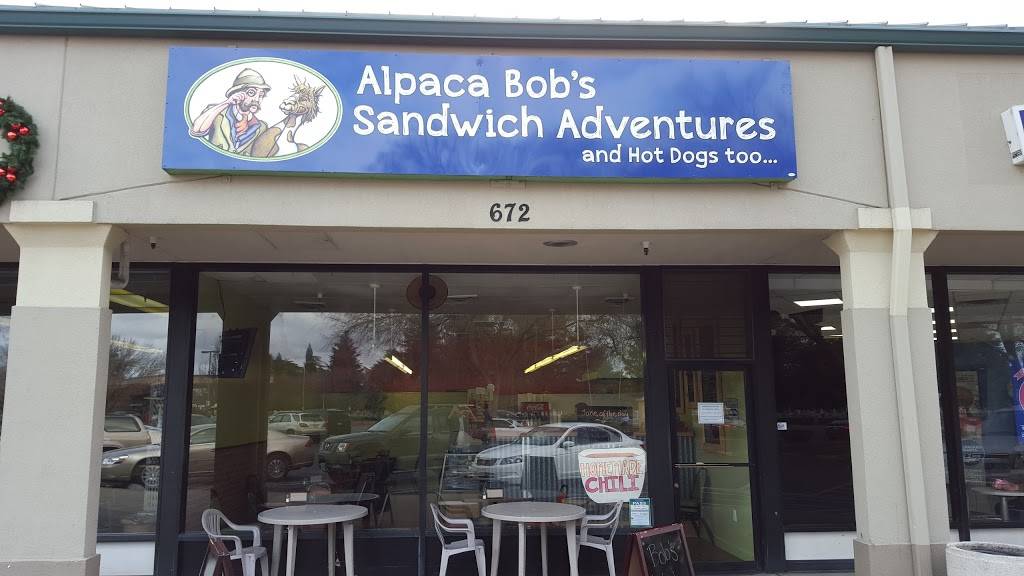 Alpaca Bobs Sandwich Adventures | restaurant | 672 Mangrove Ave, Chico, CA 95926, USA | 5303423456 OR +1 530-342-3456