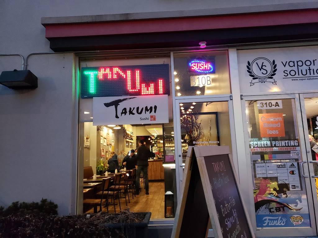 Takumi | restaurant | 310 S Washington St B, Falls Church, VA 22046, USA | 7032411128 OR +1 703-241-1128