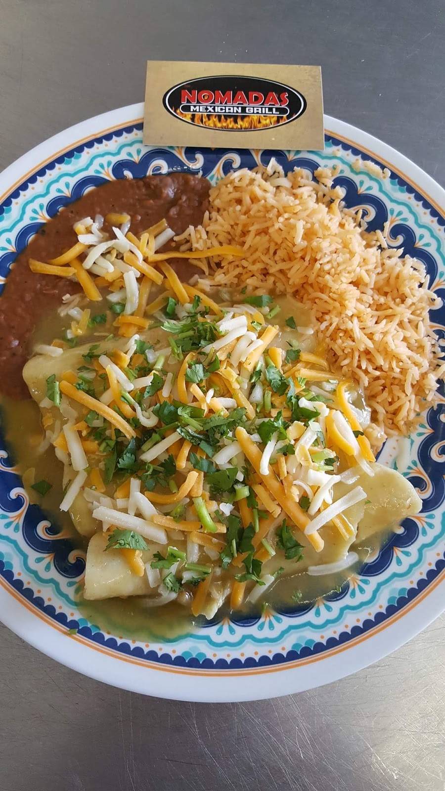 Nomadas Mexican Grill | restaurant | 5965 E Brown Rd, Mesa, AZ 85205, USA | 4807099839 OR +1 480-709-9839